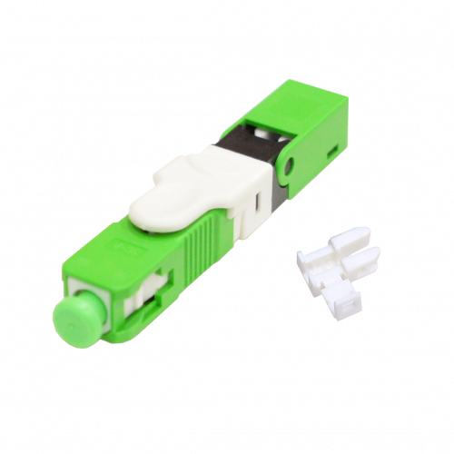 LANMASTER field terminated optical connector, SC/APC 
